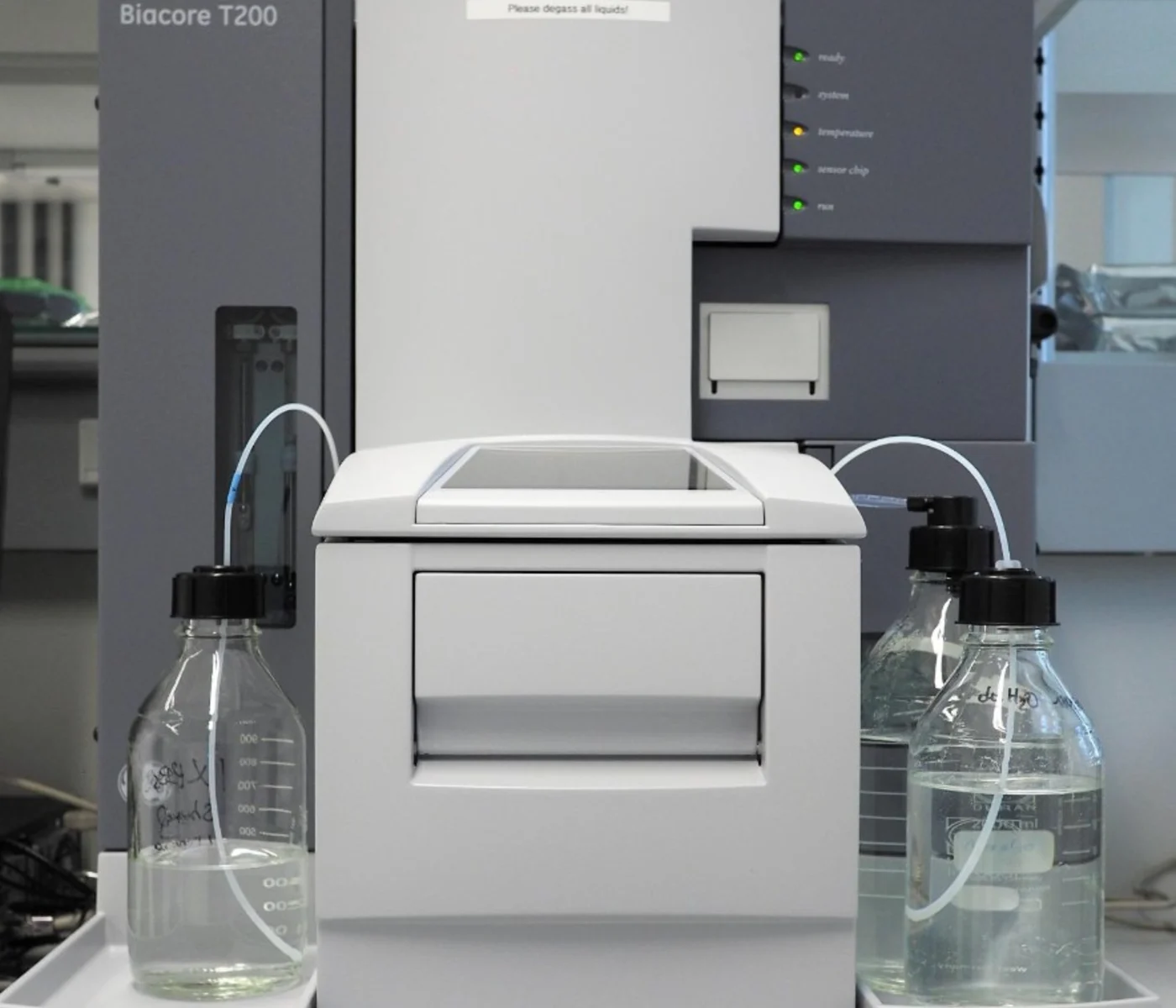 Modern Biacore T200 analytical instrument